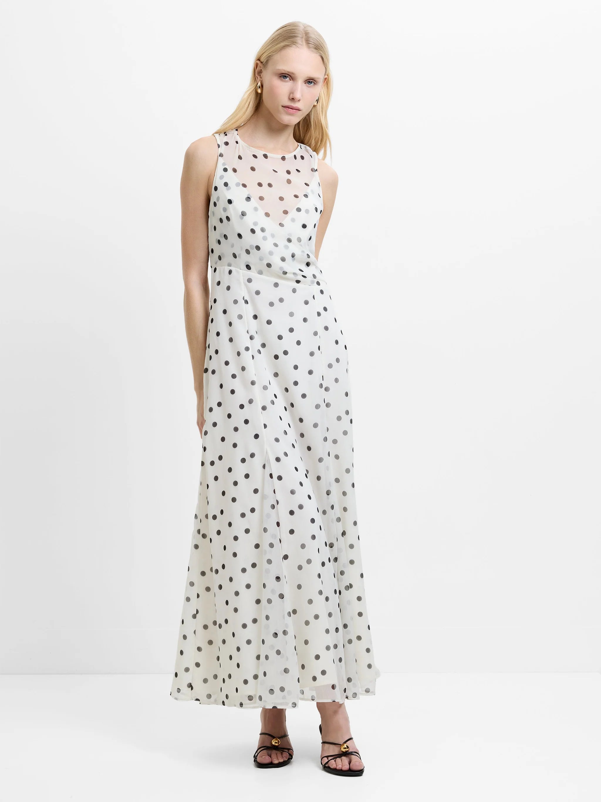 Niamh polka dot dress