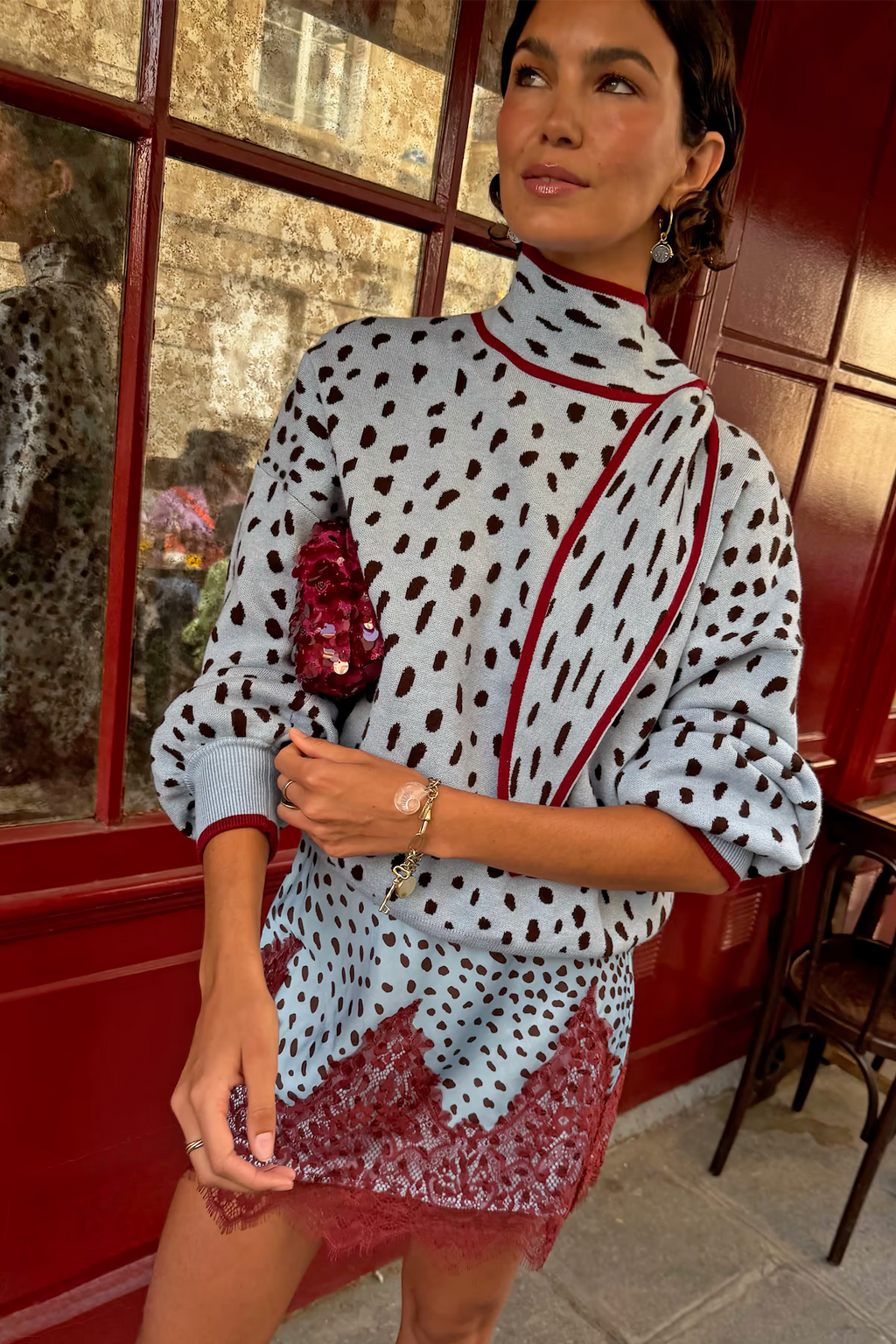 Deirdre scarf jumper