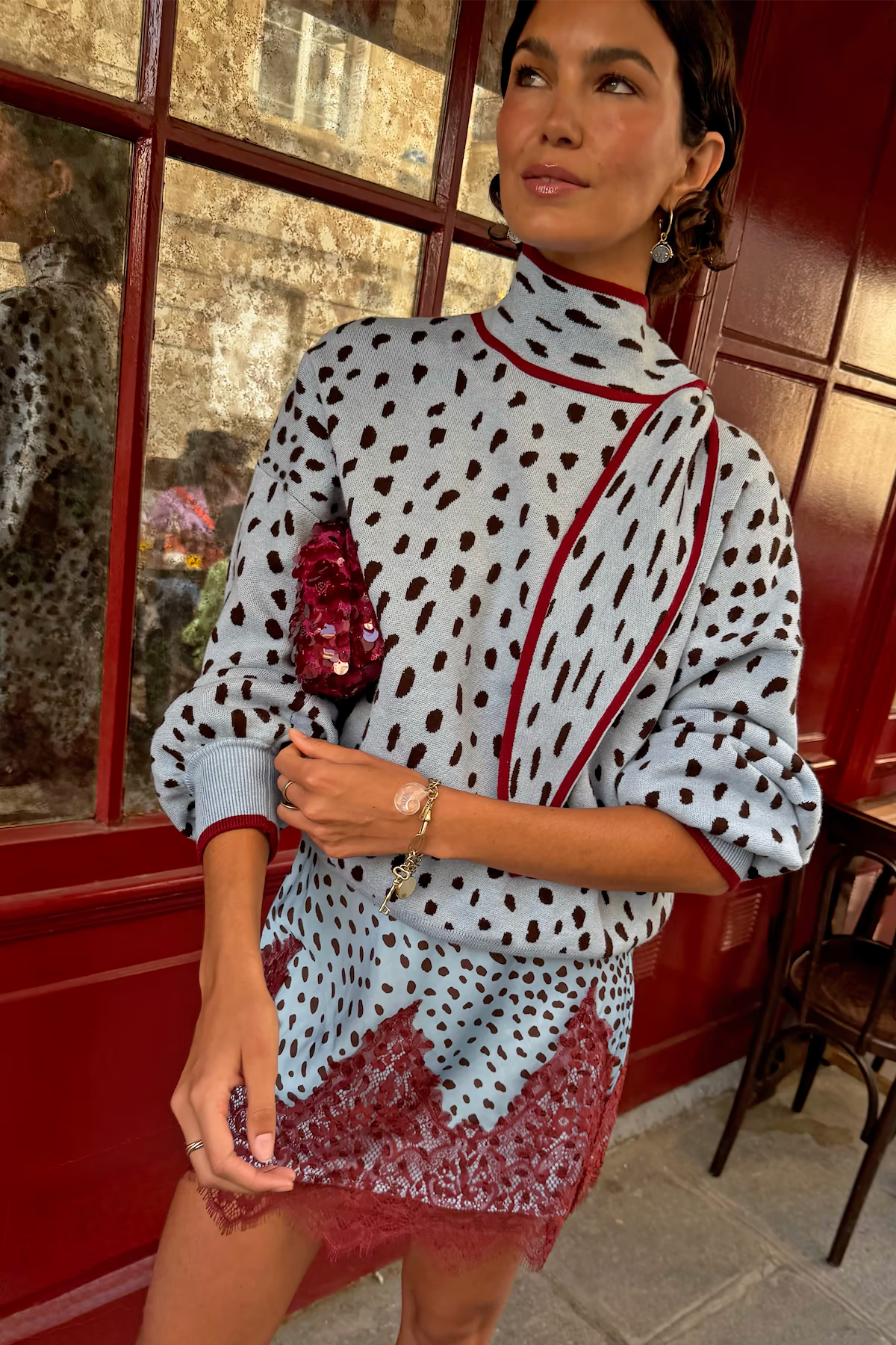 Deirdre scarf jumper
