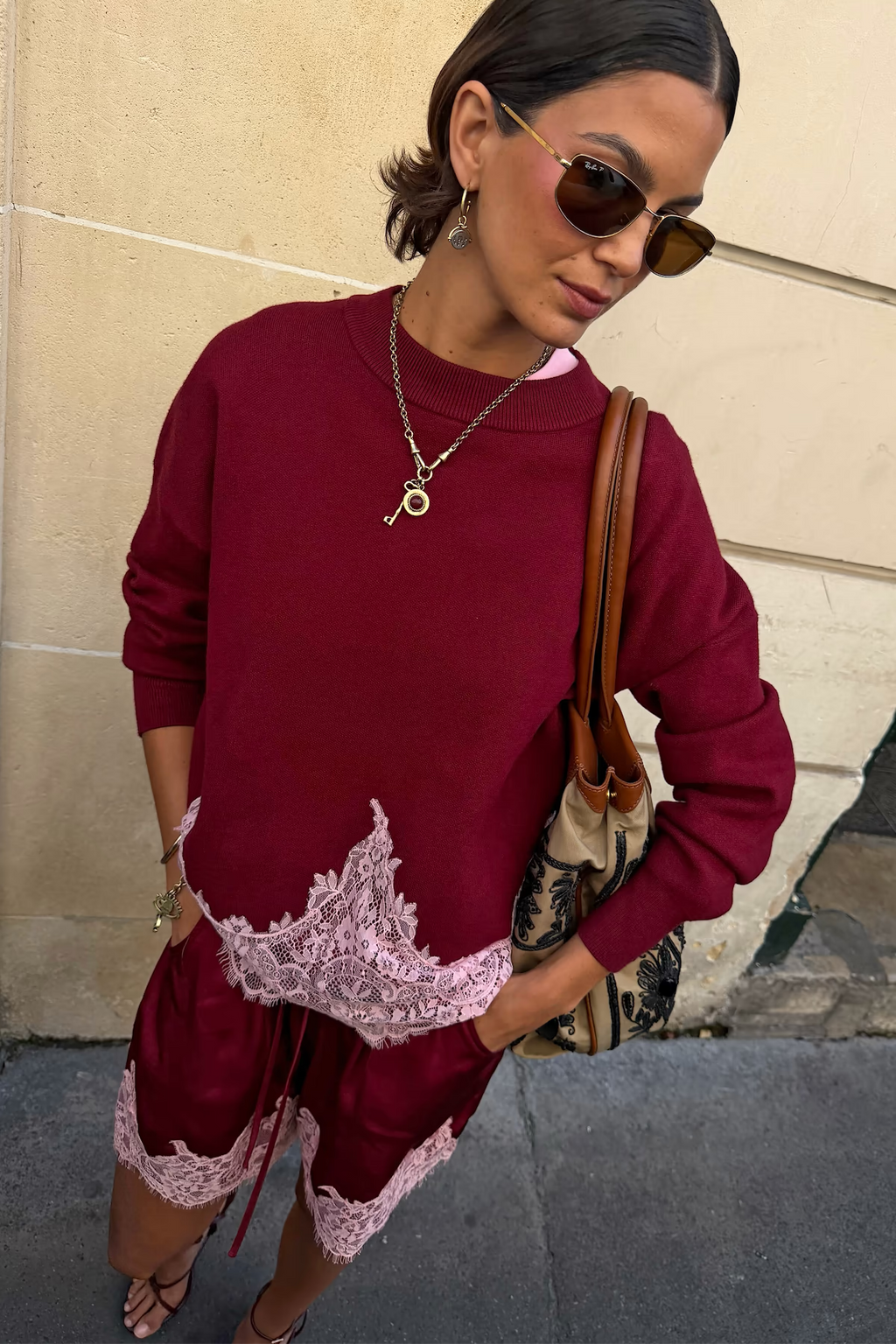 Carey Lace Knit
