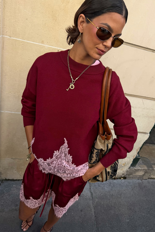 Carey Lace Knit