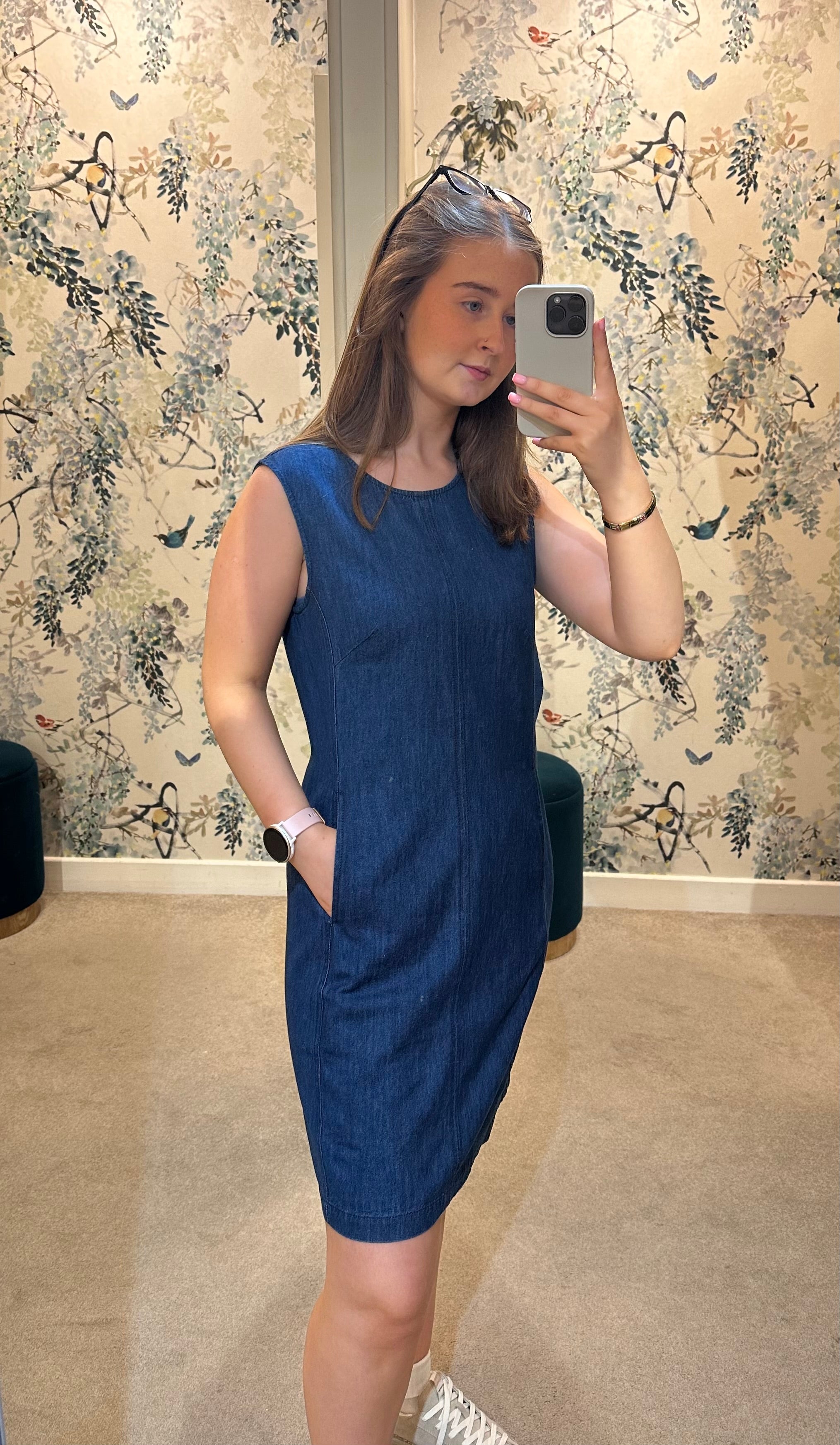 Roisin denim dress