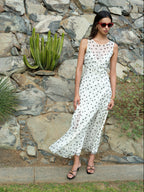 Niamh polka dot dress